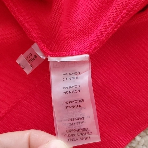 NWT Calvin Klein Ribbed Long-Sleeves sweater - Picture 9 of 9